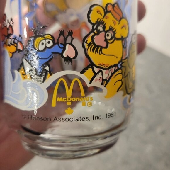 Vintage Mcdonald’s 1981 The Great Muppet Caper Miss Piggy Glass - Picture 5 of 5